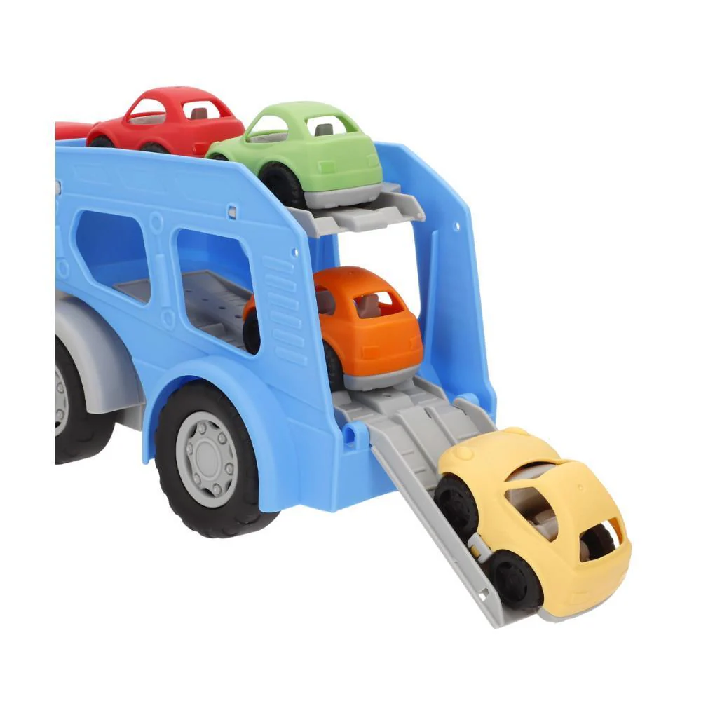 Camião de Transporte de Veículos com 4 Carros PlayGo 34 cm - Image 2
