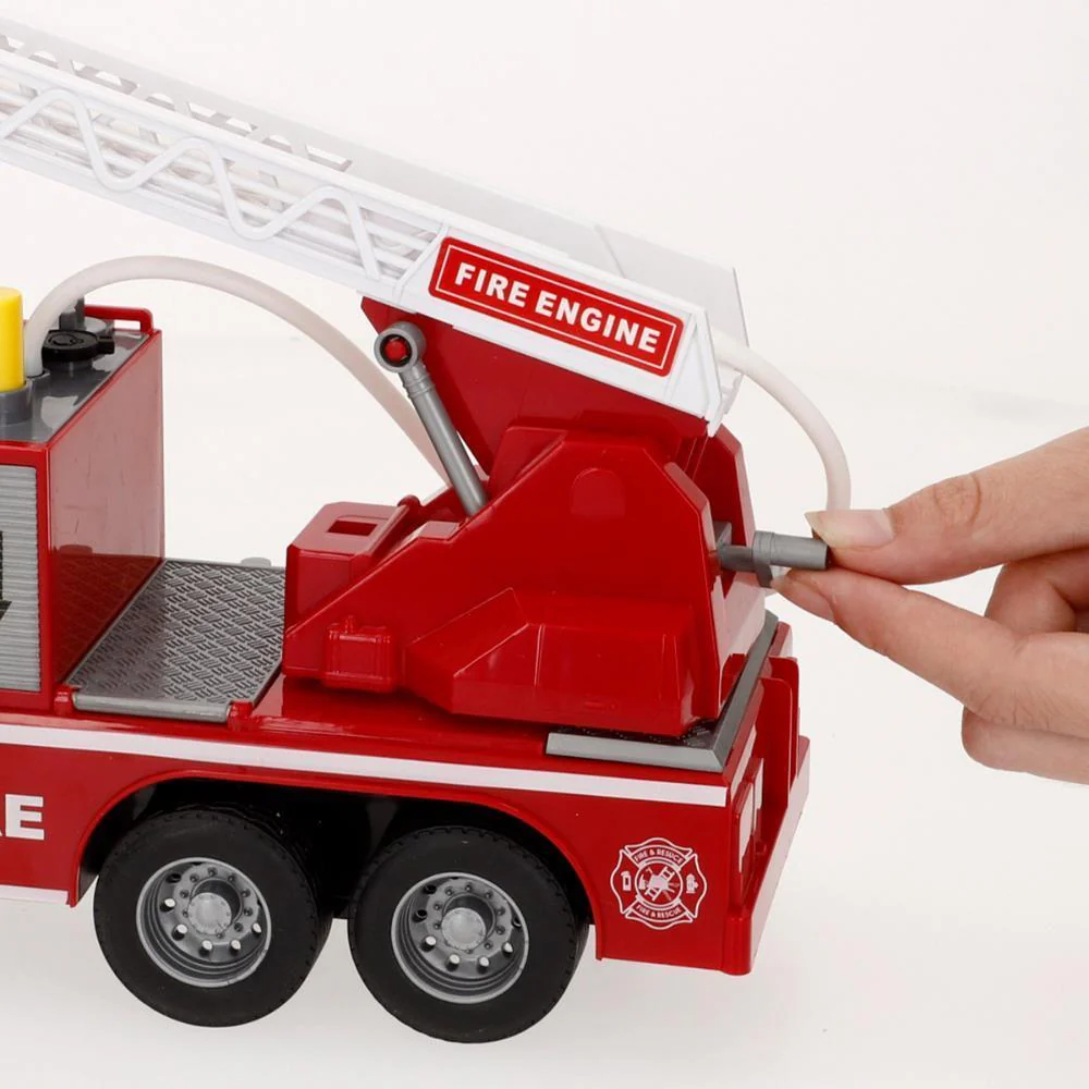 Camião dos Bombeiros com Bomba de Água, Sistema de Fricção, Luz e Som 1:14 - Image 6