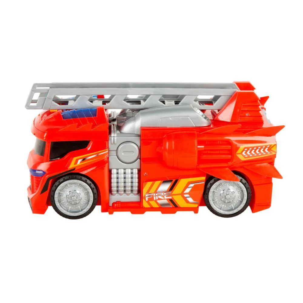 Camião dos Bombeiros Teamsterz Mean Machines com Luz e Som - Image 3
