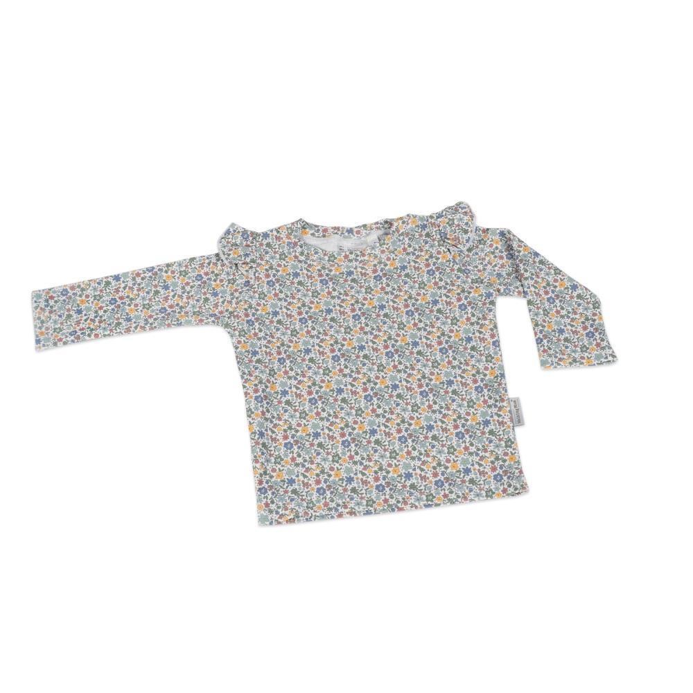 Camisola de Praia Walking Mum Summer Flowers UPF50+ Tamanho M 12-24m