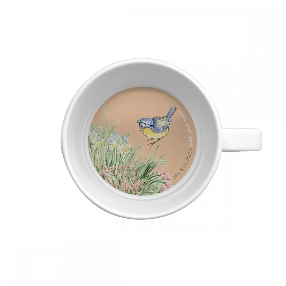 Caneca em Melamina Peter Rabbit Flores Branco 180ml - Image 3