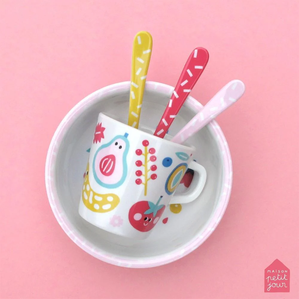 Caneca Pequena em Melamina Petit Jour Tutti Frutti - Image 3