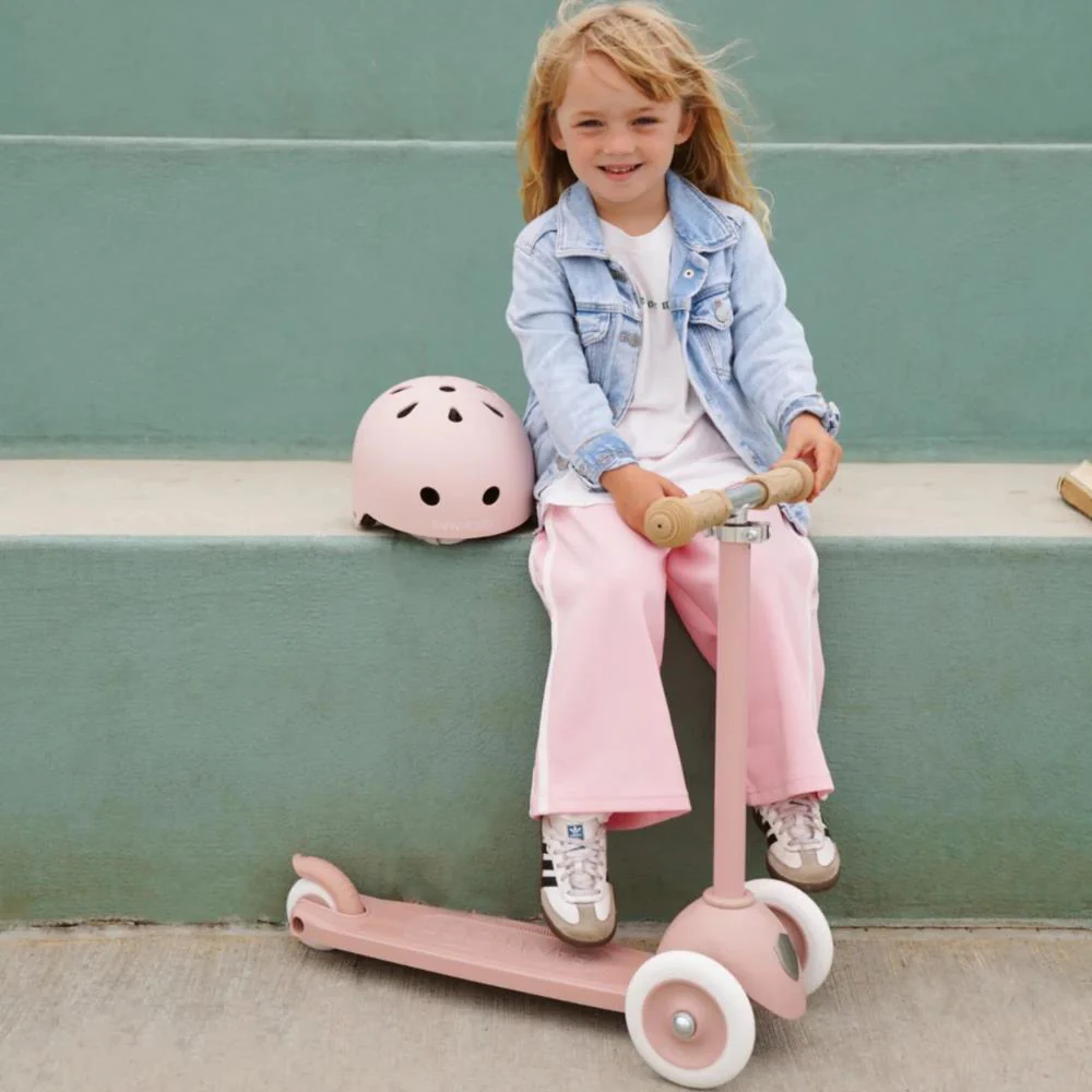 Capacete Banwood Eco Dusty Rose 50-54 cm - Image 3
