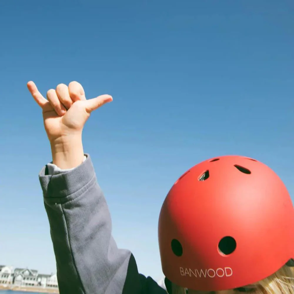 Capacete Banwood Matte Red - Image 3