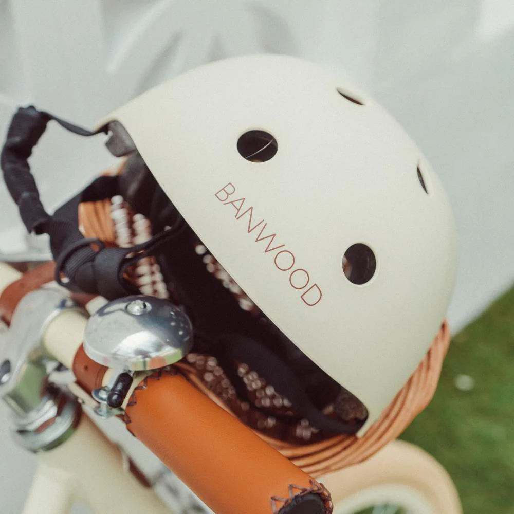 Capacete Banwood Estrelas Matte Cream - Image 4