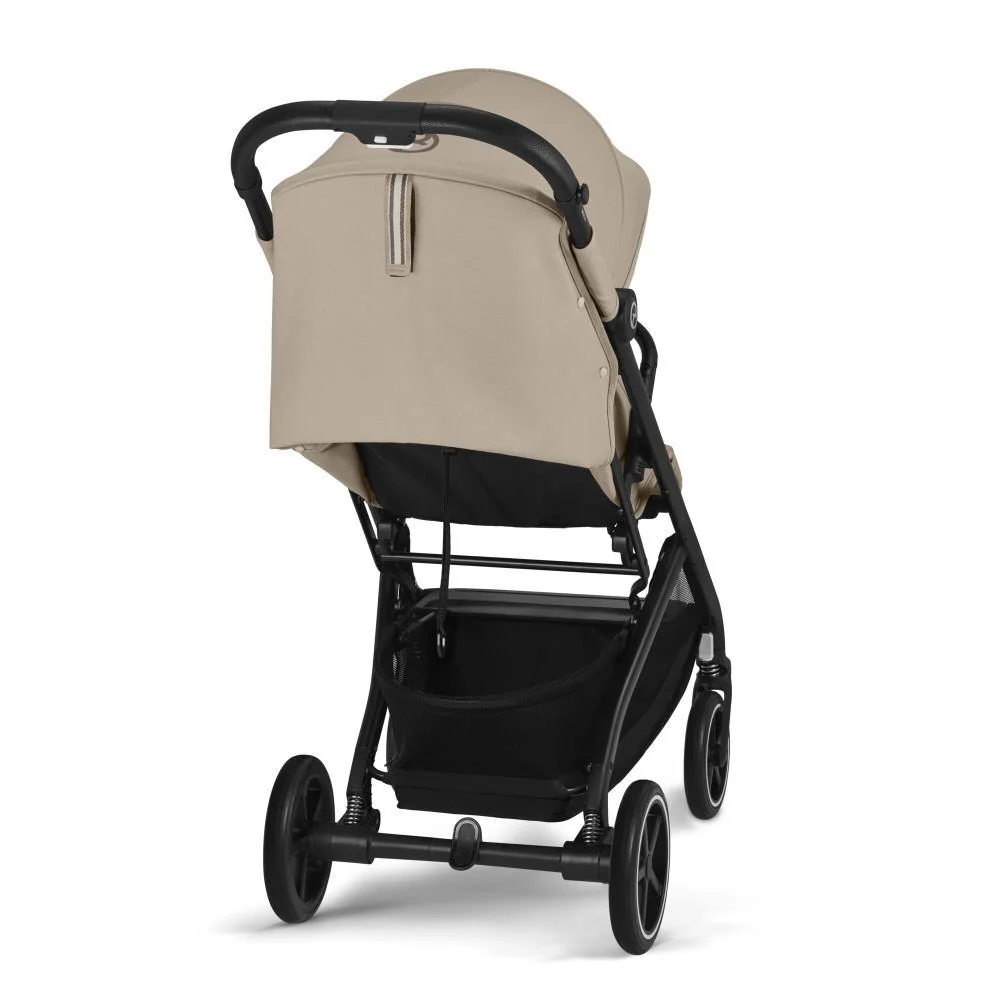 Carrinho Cybex Beezy BLK Almond Beige - Chassis Preto (Coleção 2025) - Image 4