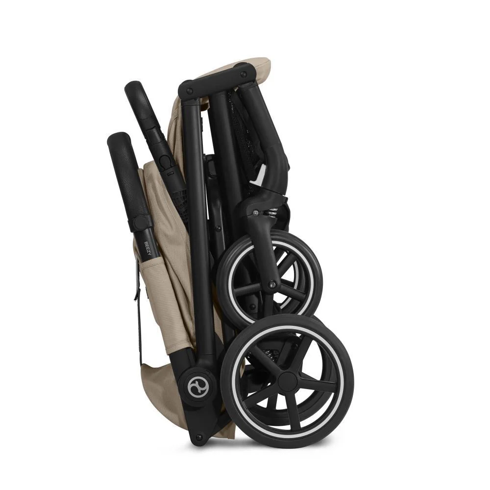 Carrinho Cybex Beezy BLK Almond Beige - Chassis Preto (Coleção 2025) - Image 6