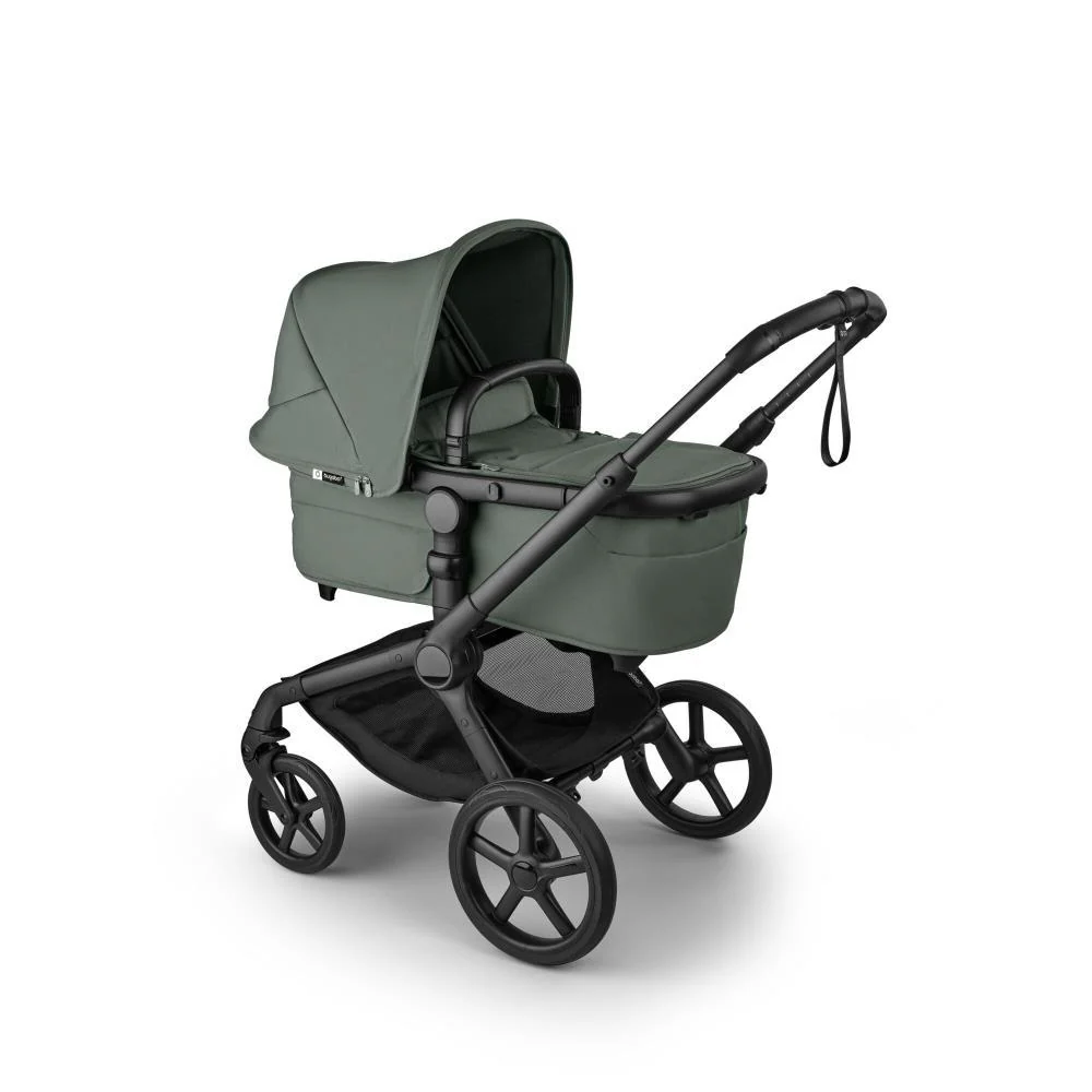 Carrinho Bugaboo Fox 5 Renew Completo Black/Forest Green - Image 3