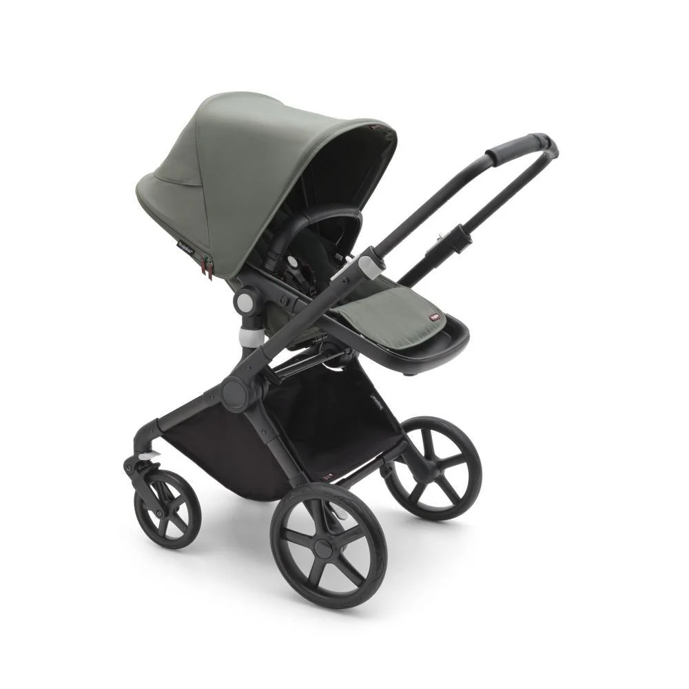 Carrinho Bugaboo Fox Cub Completo Black/Forest Green - Image 7