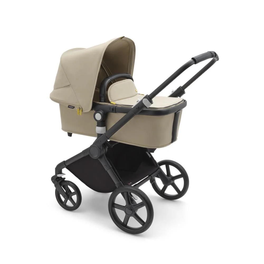 Carrinho Bugaboo Fox Cub Completo Black/Desert Taupe - Image 3