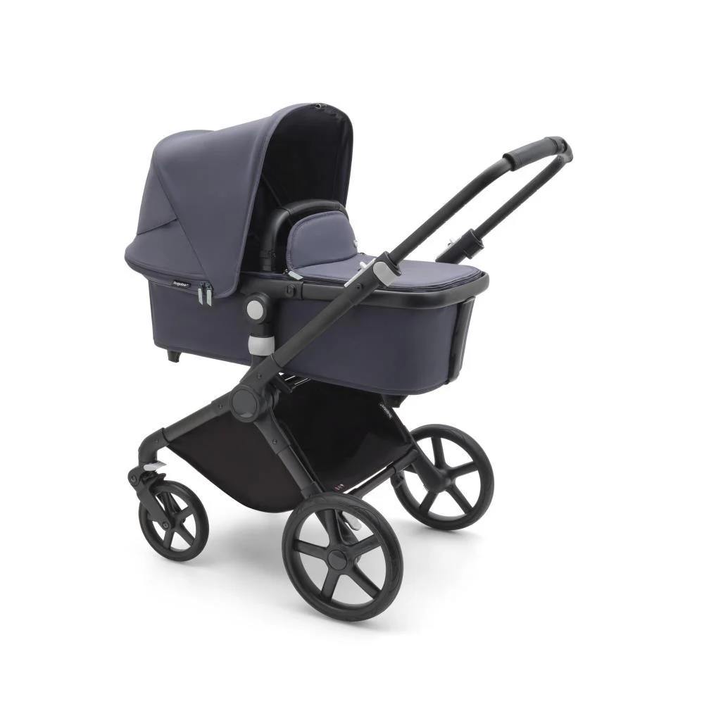 Carrinho Bugaboo Fox Cub Completo Black/Stormy Blue - Image 3