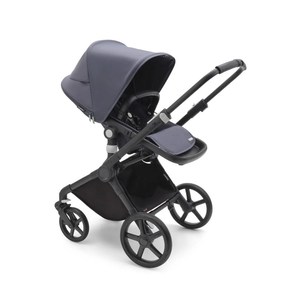 Carrinho Bugaboo Fox Cub Completo Black/Stormy Blue - Image 4