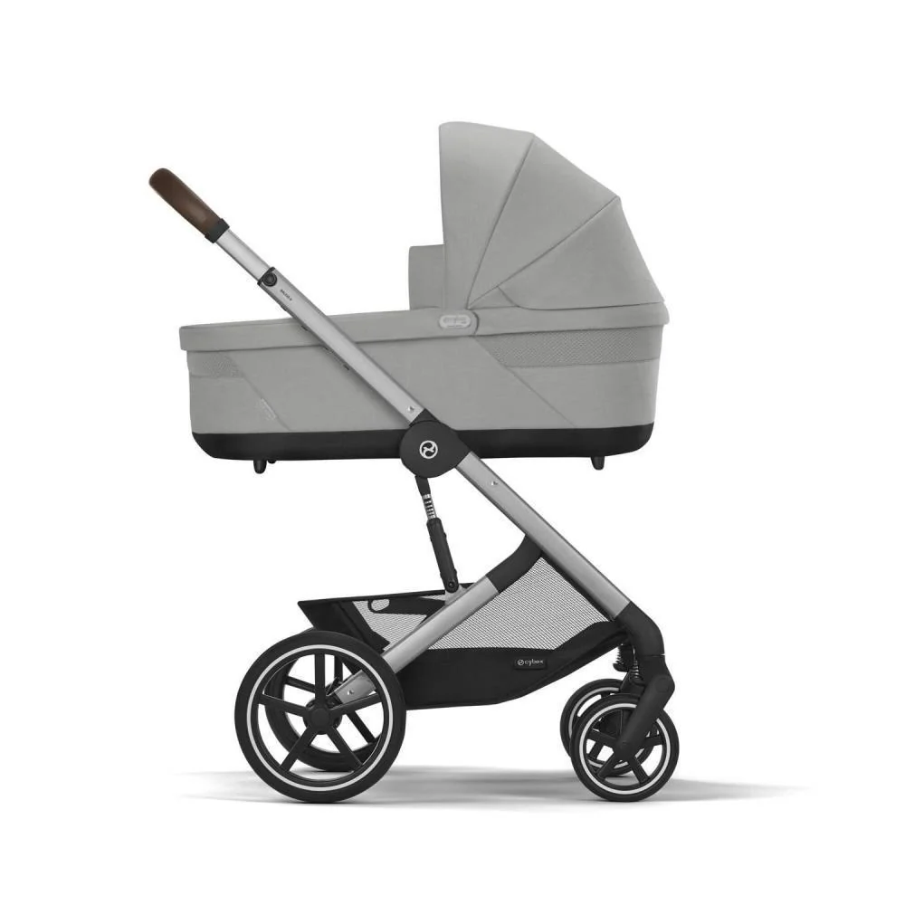 Carrinho Cybex Balios S Lux SLV B Stone Grey - Chassis Prateado - Image 8