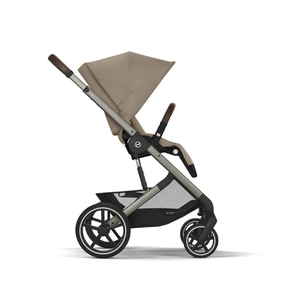Carrinho Cybex Balios S Lux TPE Almond Beige - Chassis Taupe - Image 3
