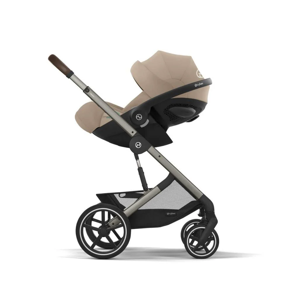 Carrinho Cybex Balios S Lux TPE Almond Beige - Chassis Taupe - Image 7