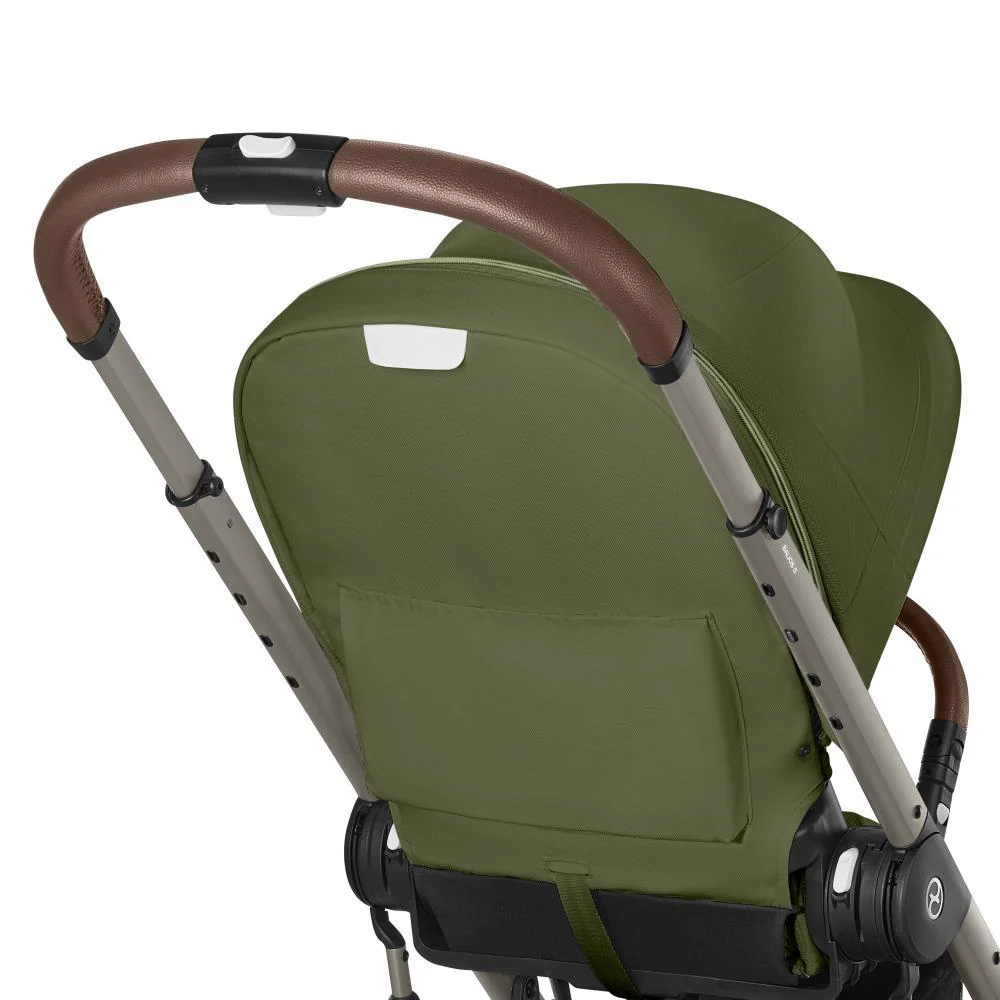 Carrinho Cybex Balios S Lux TPE Moss Green - Chassis Taupe - Image 5
