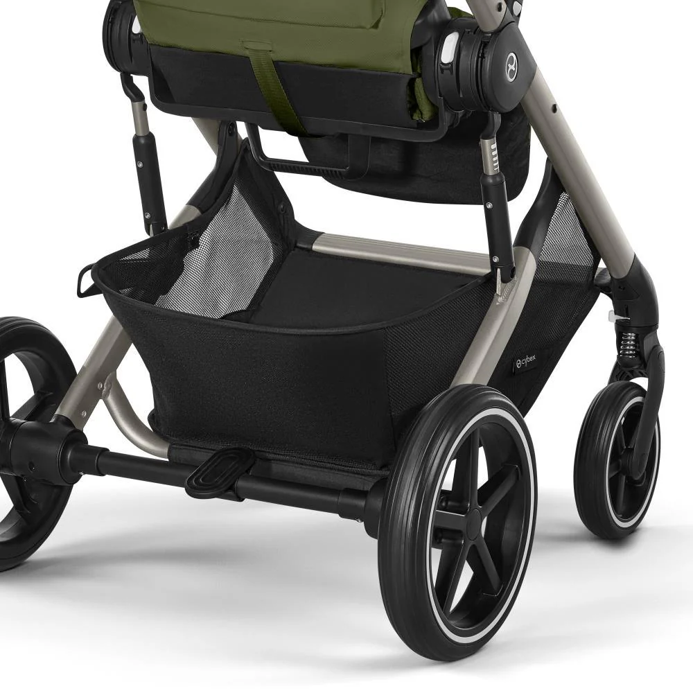 Carrinho Cybex Balios S Lux TPE Moss Green - Chassis Taupe - Image 8