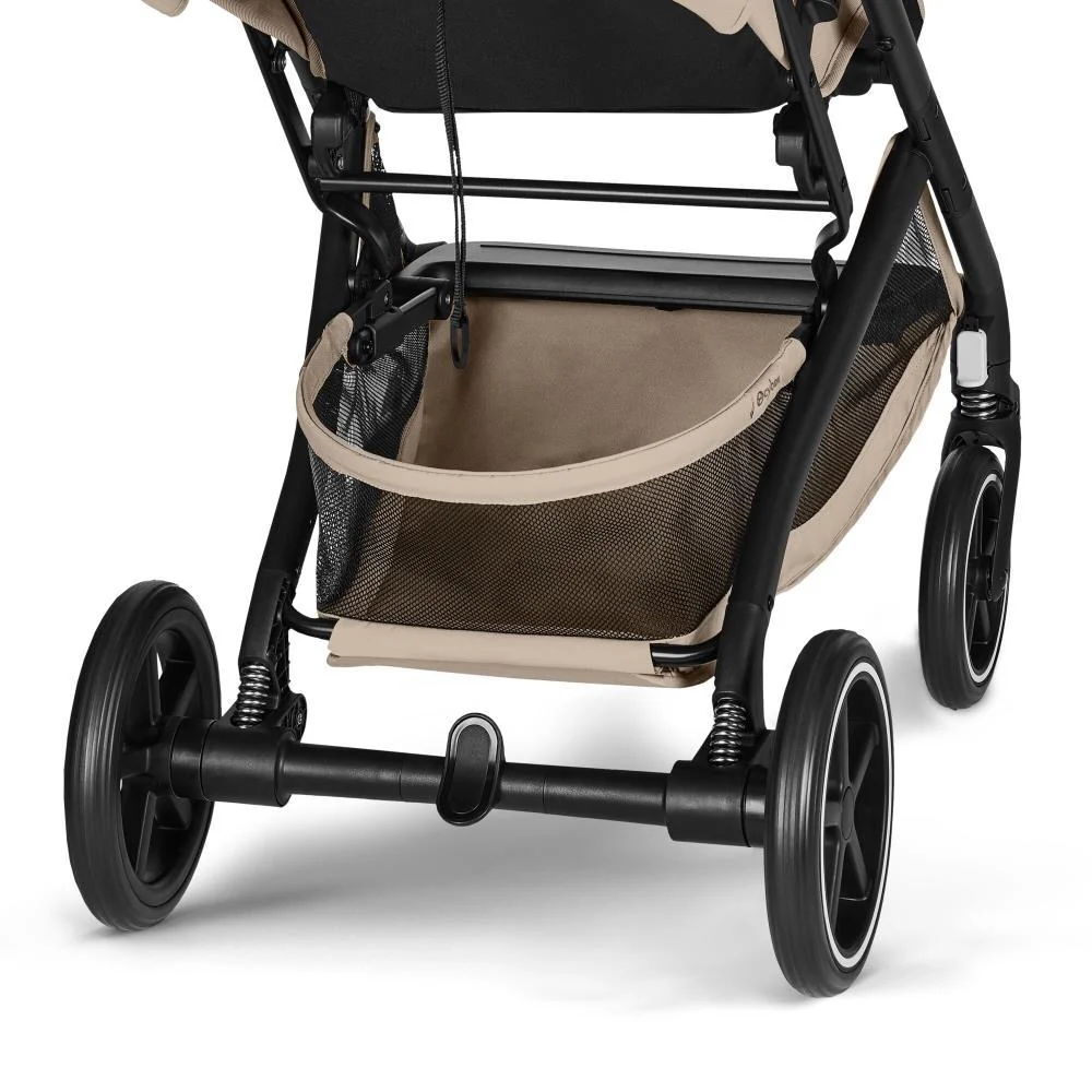 Carrinho Cybex Beezy BLK Almond Beige - Chassis Preto - Image 4
