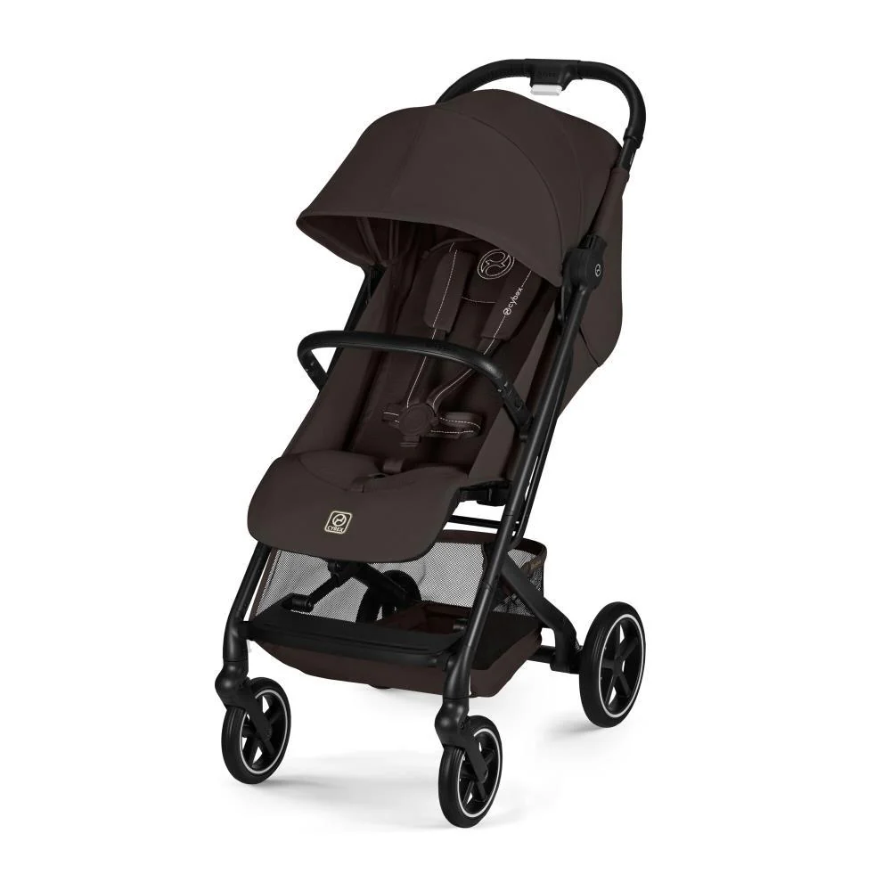 Carrinho Cybex Beezy BLK Chocolate Brown - Chassis Preto