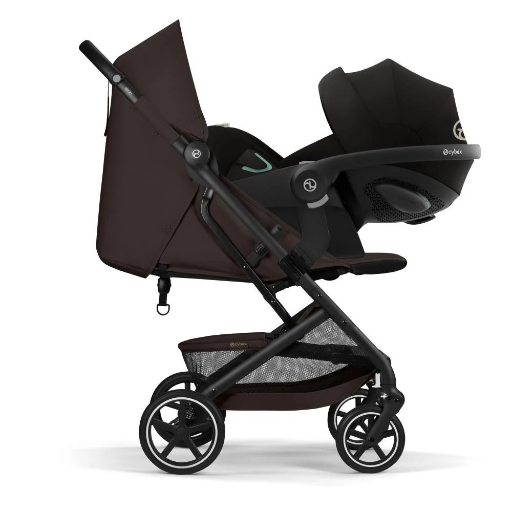 Carrinho Cybex Beezy BLK Chocolate Brown - Chassis Preto - Image 6