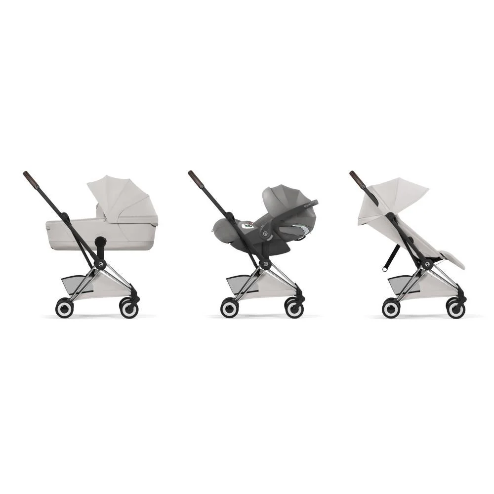 Carrinho Cybex Platinum Coya Style Chrome Brown City Grey - Image 7