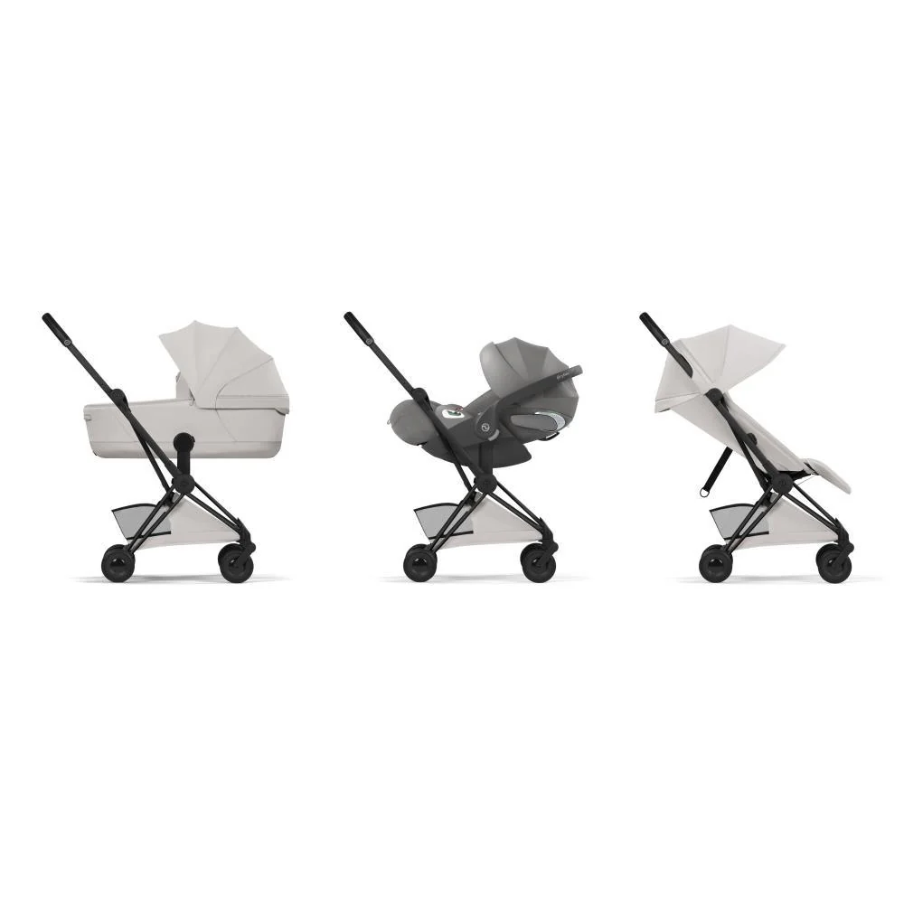 Carrinho Cybex Platinum Coya Style Matt Black City Grey - Image 7