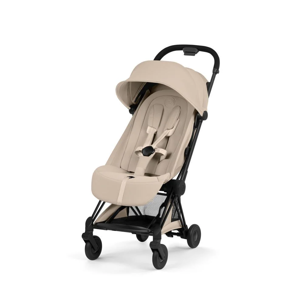 Carrinho Cybex Platinum Coya Style Matt Black Cozy Beige