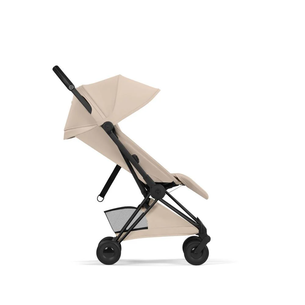 Carrinho Cybex Platinum Coya Style Matt Black Cozy Beige - Image 3
