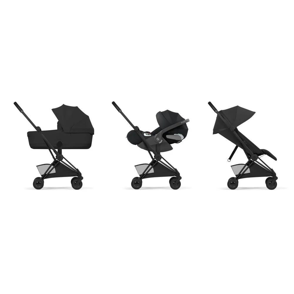 Carrinho Cybex Platinum Coya Style Matt Black Sepia Black - Image 7