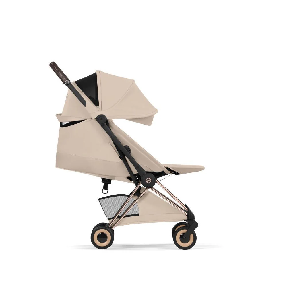 Carrinho Cybex Platinum Coya Style Rosegold Cozy Beige - Image 4