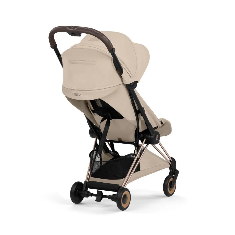 Carrinho Cybex Platinum Coya Style Rosegold Cozy Beige - Image 5