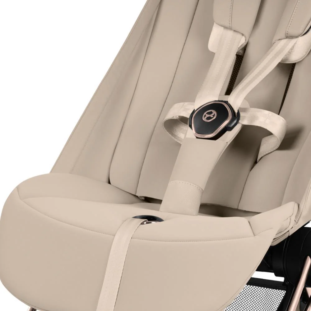 Carrinho Cybex Platinum Coya Style Rosegold Cozy Beige - Image 6