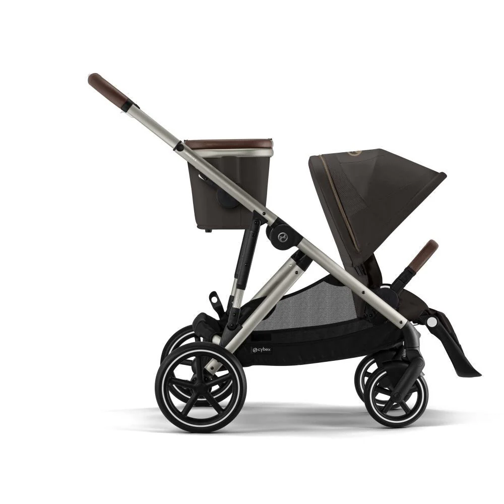 Carrinho Cybex Gazelle S TPE Chocolate Brown - Chassis Taupe - Image 2