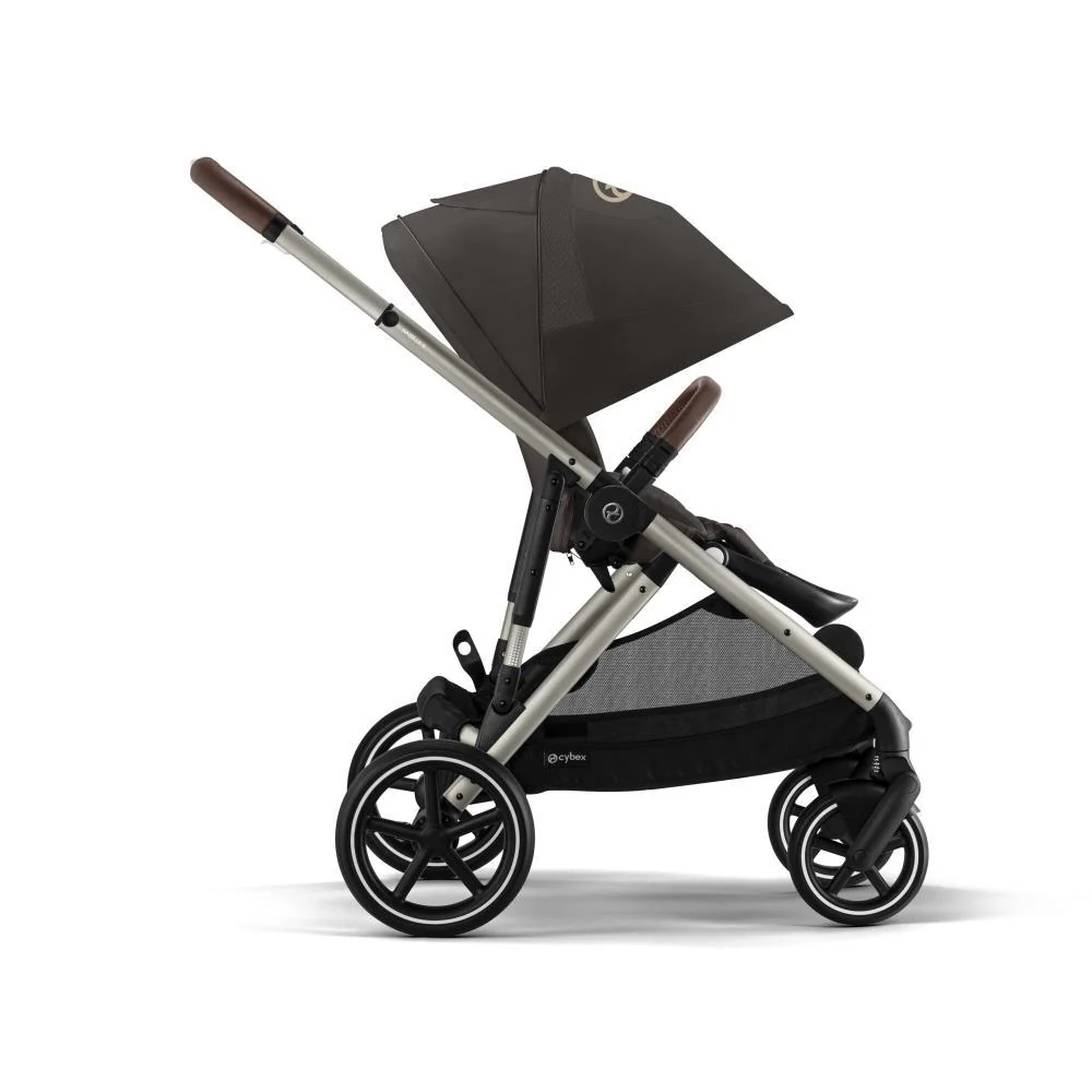 Carrinho Cybex Gazelle S TPE Chocolate Brown - Chassis Taupe - Image 3