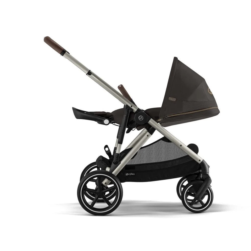 Carrinho Cybex Gazelle S TPE Chocolate Brown - Chassis Taupe - Image 4