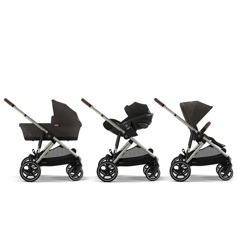 Carrinho Cybex Gazelle S TPE Chocolate Brown - Chassis Taupe - Image 6