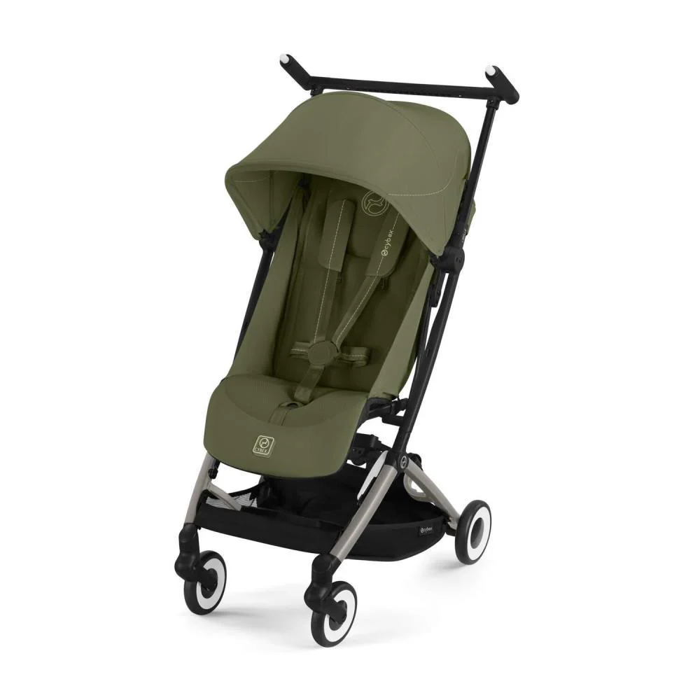Carrinho Cybex Libelle TPE Moss Green - Chassis Taupe (Coleção 2025)