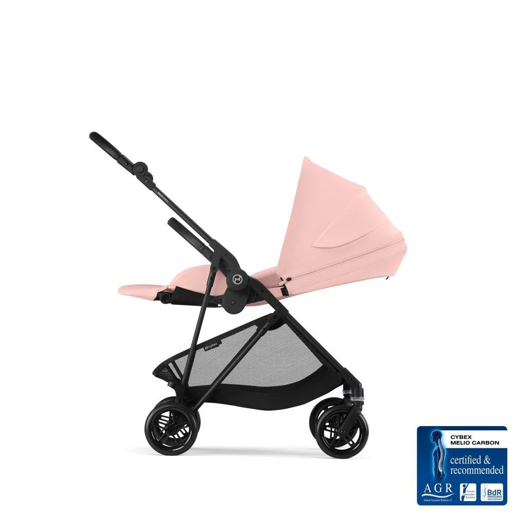 Carrinho Cybex Melio Carbon Candy Pink (Coleção 2025) - Image 3