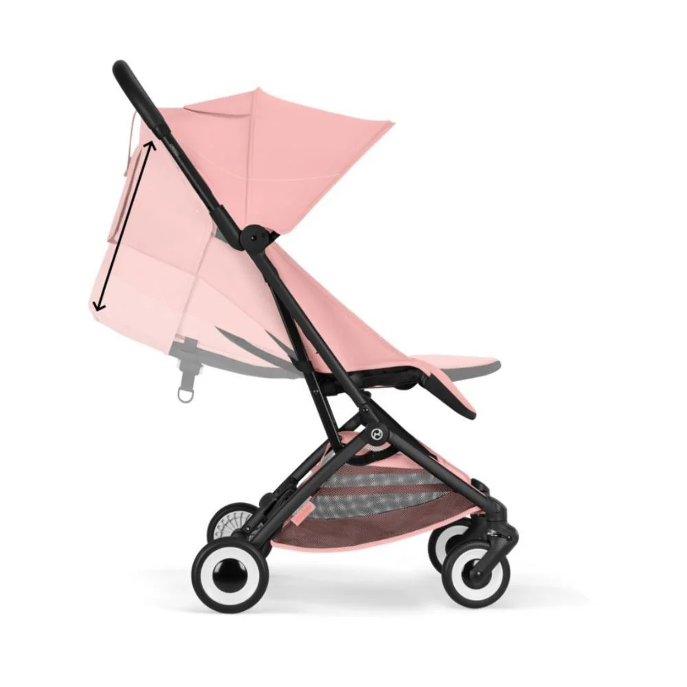 Carrinho Cybex Orfeo BLK Candy Pink - Chassis Preto - Image 4