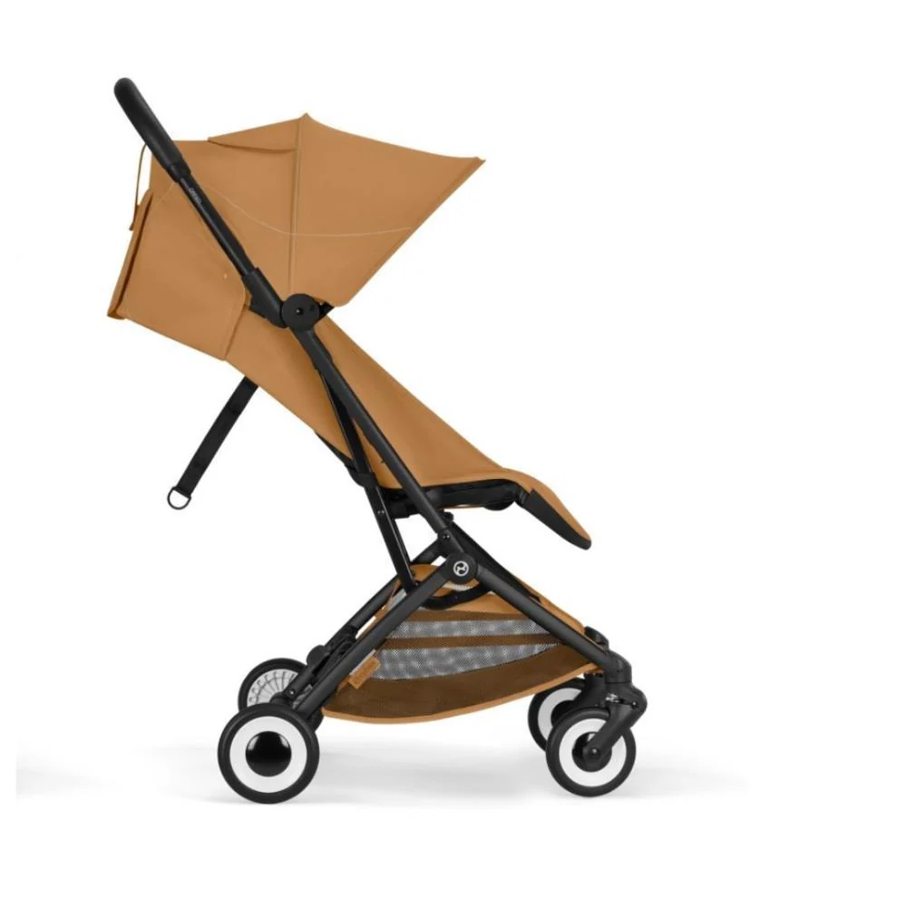 Carrinho Cybex Orfeo BLK Cinnamon Yellow - Chassis Preto - Image 3