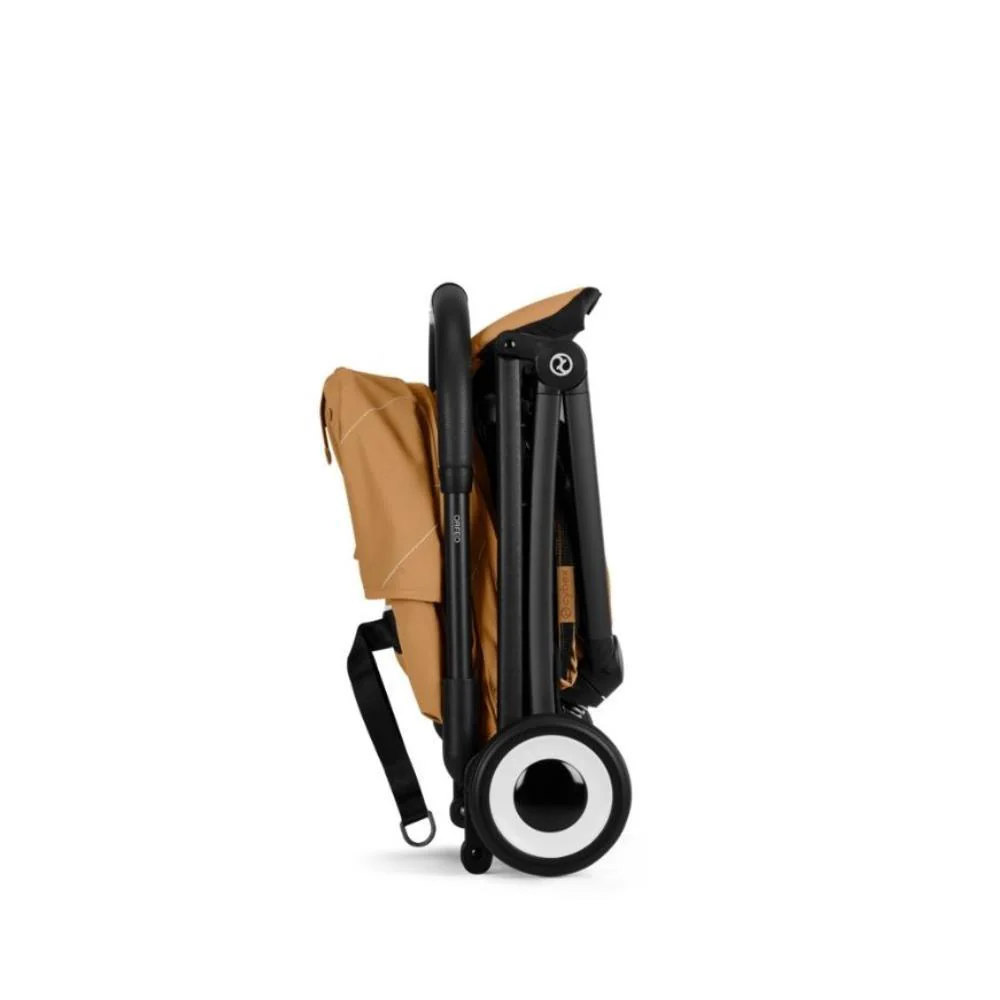 Carrinho Cybex Orfeo BLK Cinnamon Yellow - Chassis Preto - Image 5