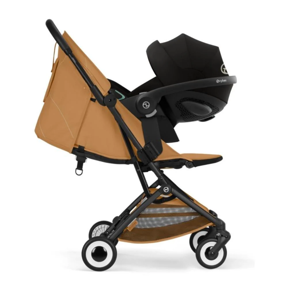 Carrinho Cybex Orfeo BLK Cinnamon Yellow - Chassis Preto - Image 6