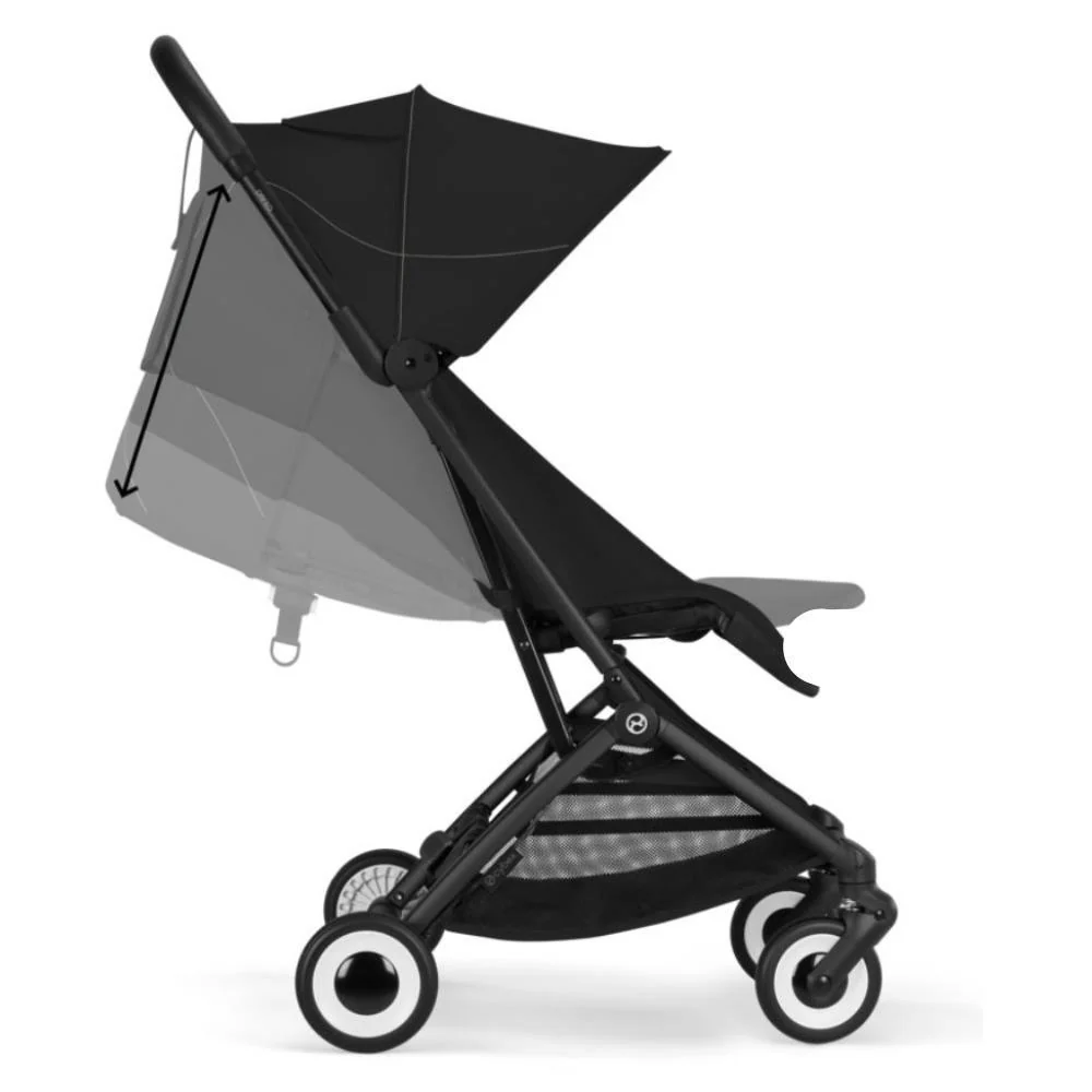 Carrinho Cybex Orfeo BLK Magic Black - Chassis Preto - Image 4