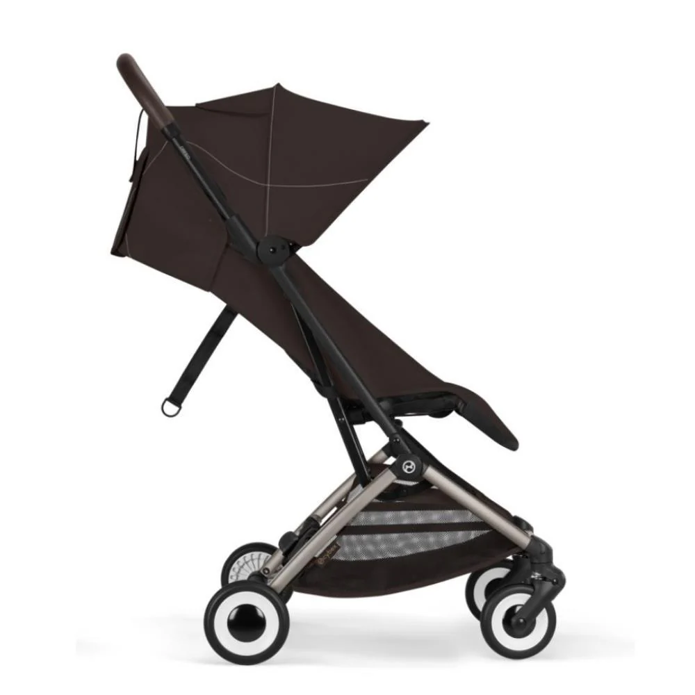 Carrinho Cybex Orfeo TPE Chocolate Brown - Chassis Taupe - Image 3