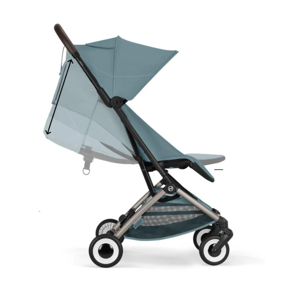 Carrinho Cybex Orfeo TPE Stormy Blue - Chassis Taupe - Image 4
