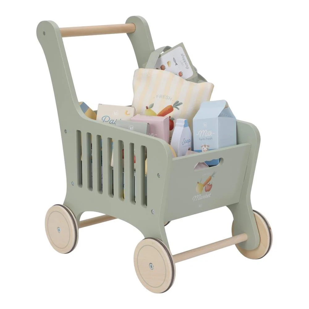Carrinho de Compras em Madeira com Acessórios Little Dutch - Image 3