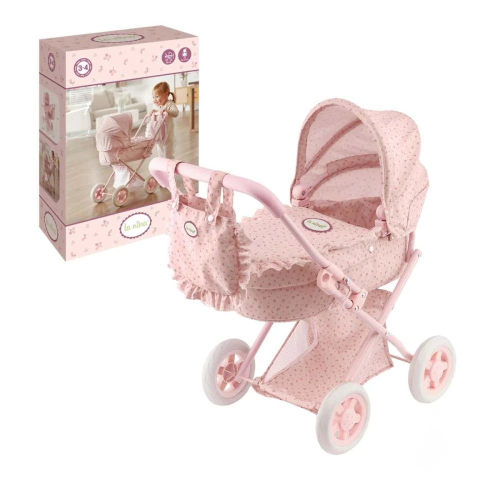 Carrinho de Passeio La Nina para Bonecas Olivia 51cm - Image 2