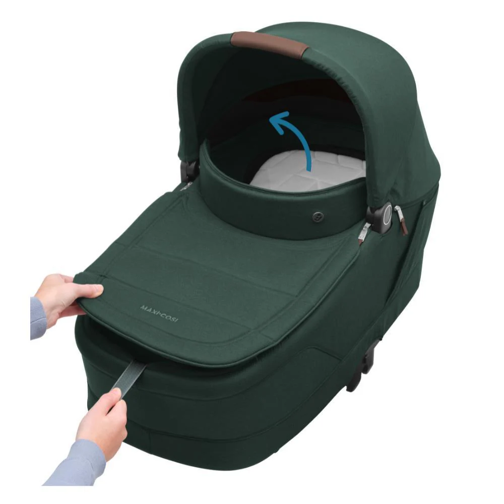 Carrinho Maxi-Cosi Oxford Plus com Alcofa Sense Twillic Green - Image 15