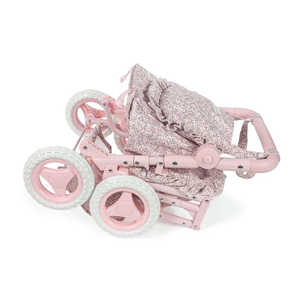 Carrinho Saco Térmico para Boneca Lili Flowers Rosa - Image 4