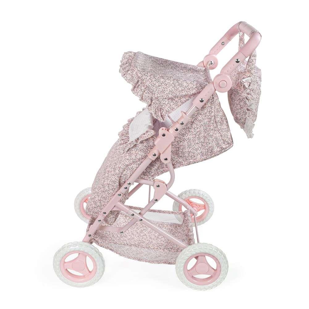 Carrinho Saco Térmico para Boneca Lili Flowers Rosa - Image 7